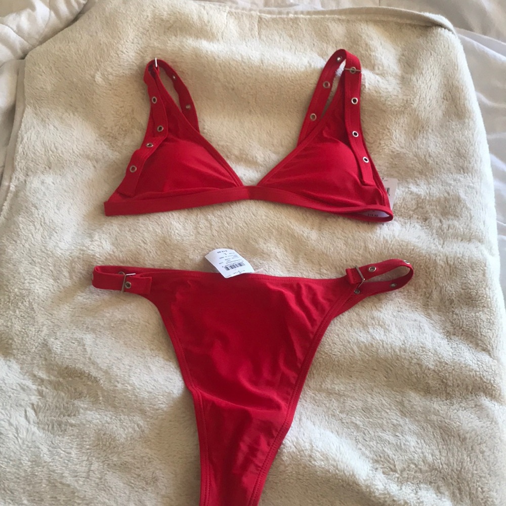 Red bikini